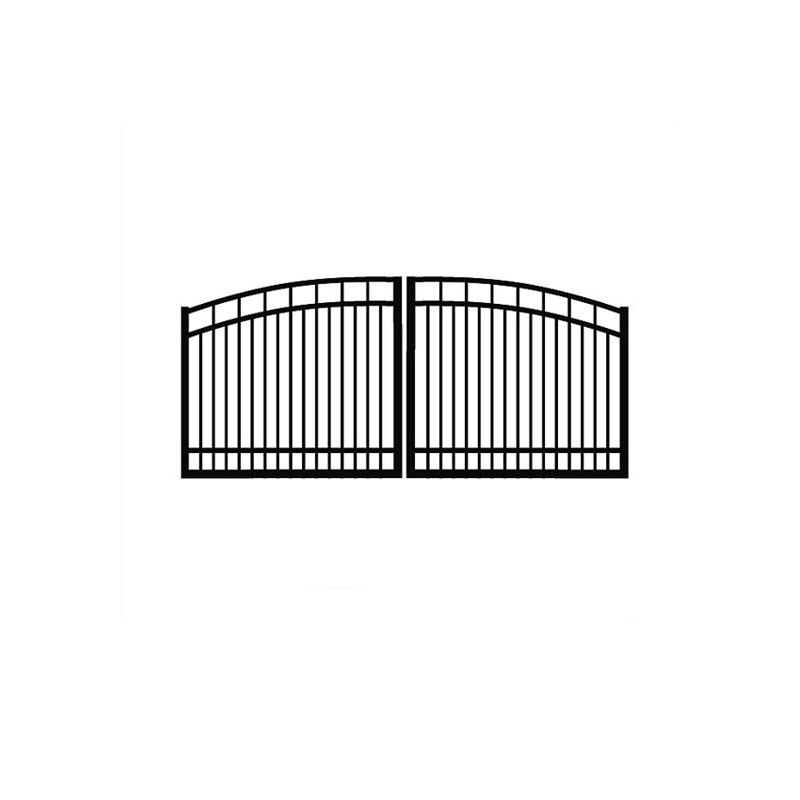 Aluminium design of school gate