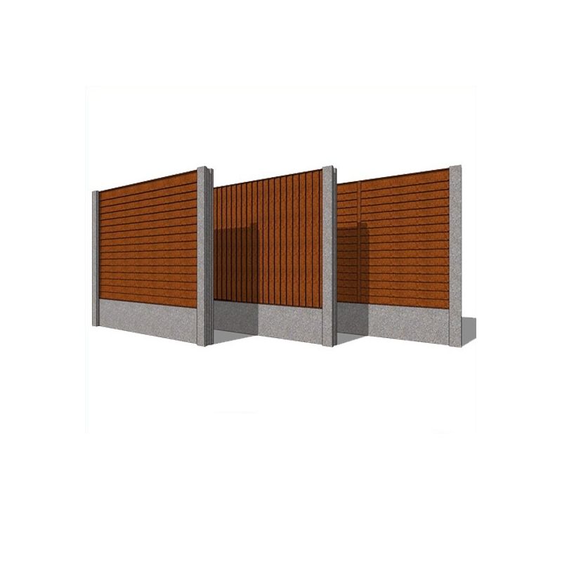 aluminum wooden fence slats