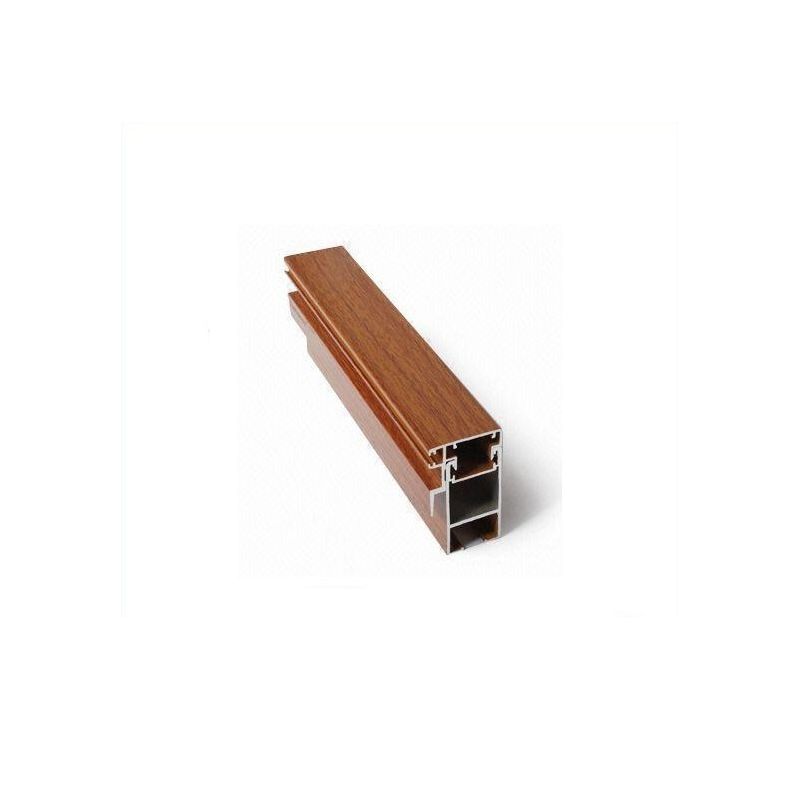 Aluminum Wood Finish Profiles for Wooden Window Frames Designs