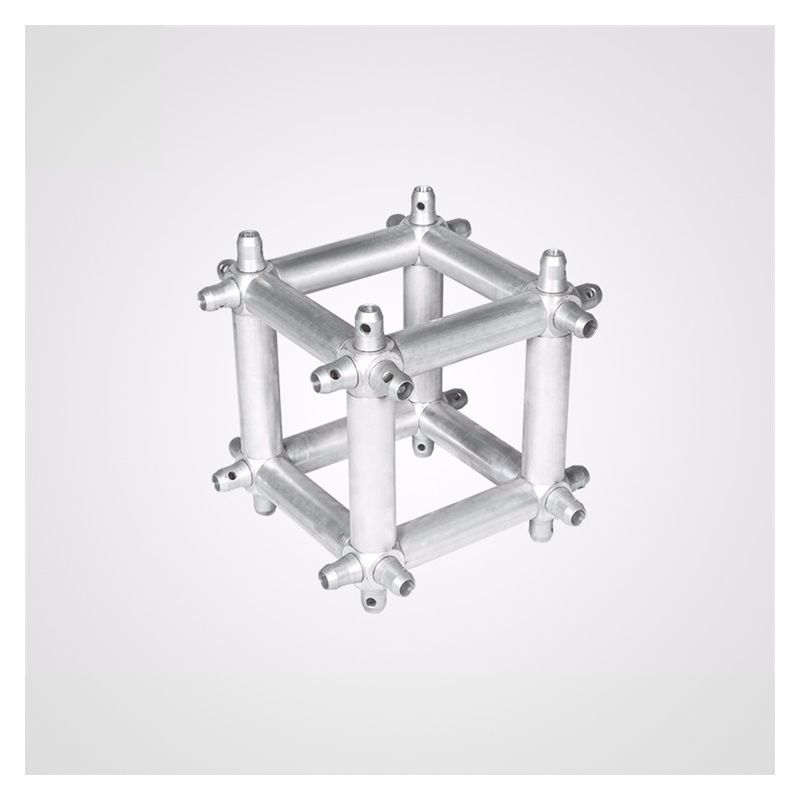 Silver 6 ways aluminum spigot truss connector