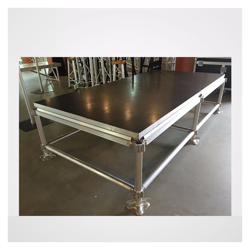 China Supplier Aluminum 18mm thickness portable pole stage