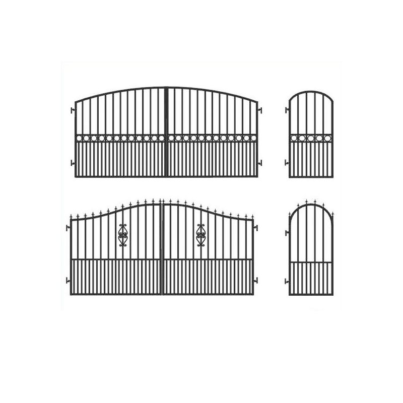 Aluminium Sliding Main Gate Kinds of Gate Designs