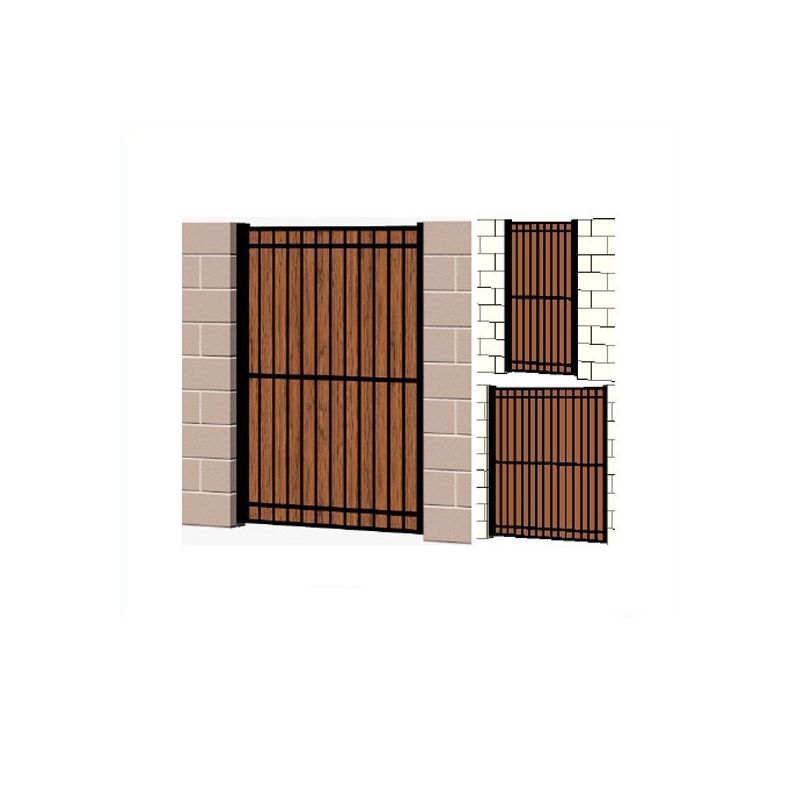 Aluminium New Design Iron Gate