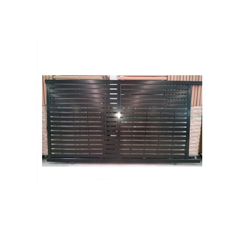 Aluminum metal sliding gate design