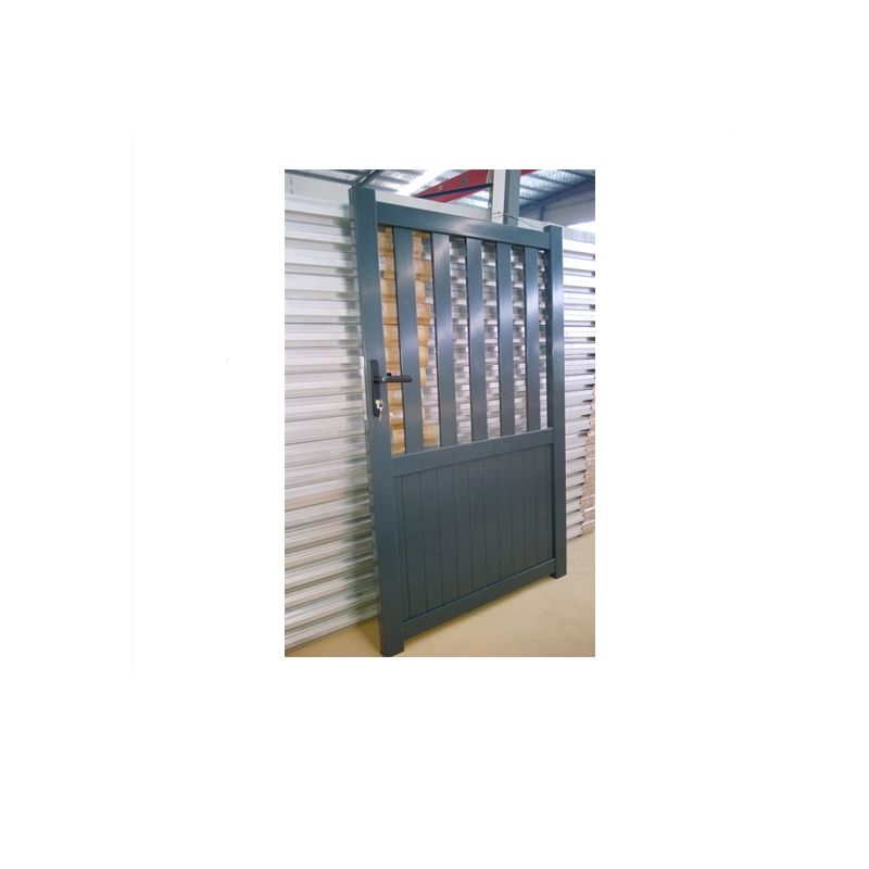 Aluminum fabrication gate design