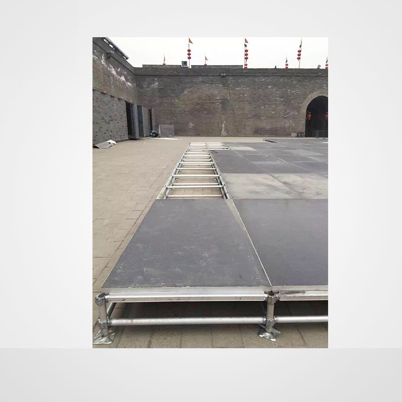 Rust and corrosion Aluminum hydraulic revolving stage