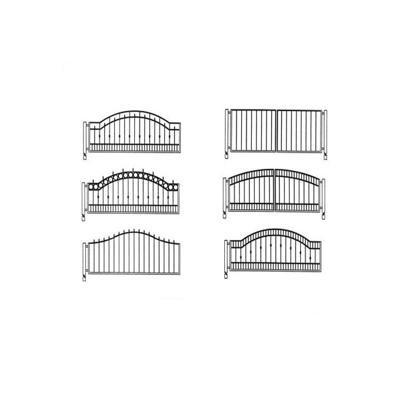 Good Quality Aluminium Different Design of Gate Colors