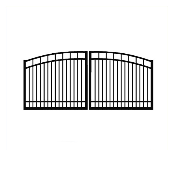 Aluminium design of school gate