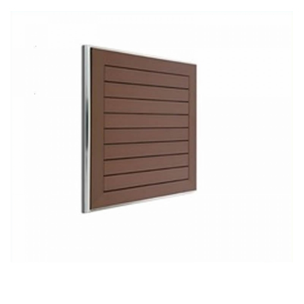 Cheap Hot Sale Extruded Aluminium Profile Wooden Color Slats for Fence