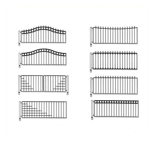 Kinds of Aluminum Gates for Main Iron Gate