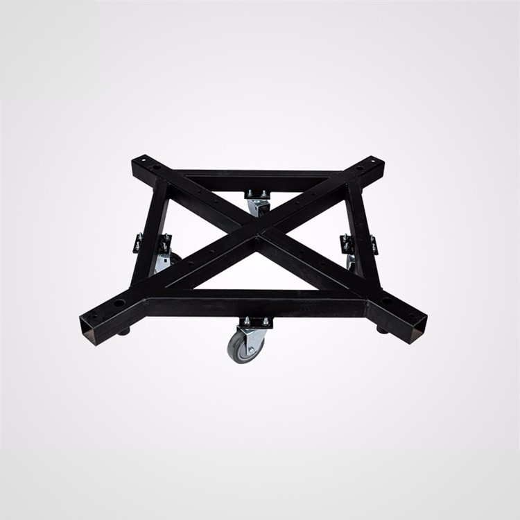 TUV certification black Steel truss base with wheels