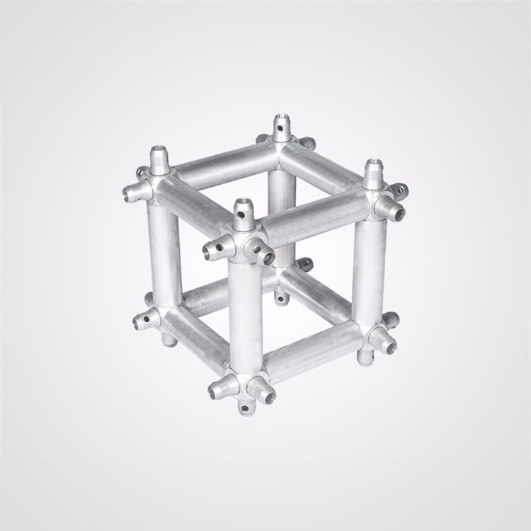 Silver 6 ways aluminum spigot truss connector