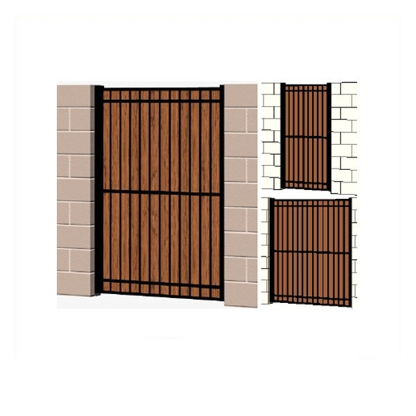 Aluminium New Design Iron Gate